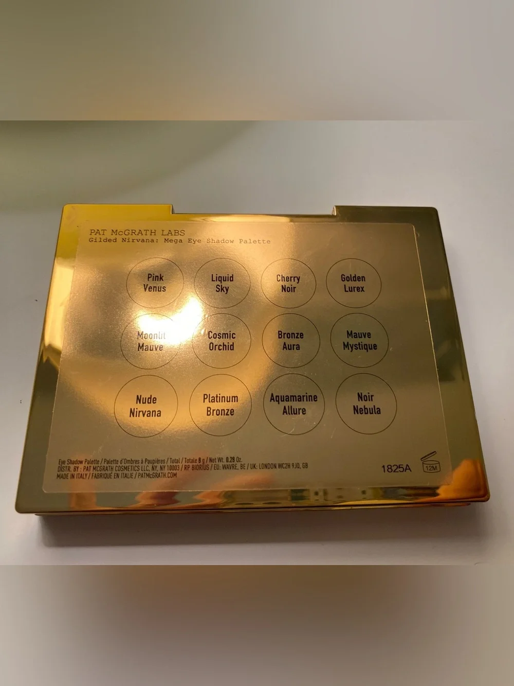 Pat McGrath Gilded Nirvana Mega Eyeshadow Palette